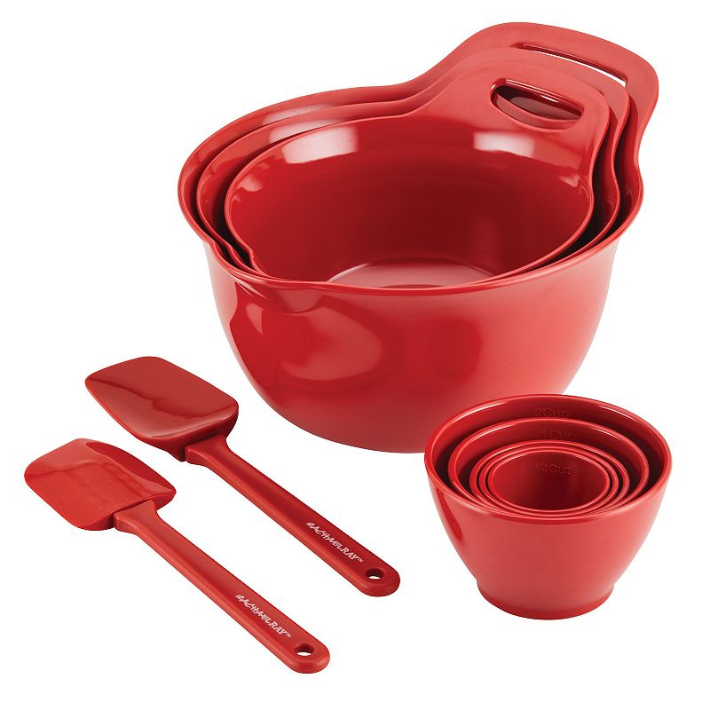 Rachael Ray Mix and Measure 10-pc. Mixing Bowl Measuring Cup and Utensil Set