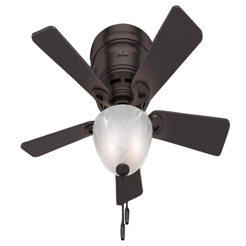 CEILING FAN LED BRWN 42