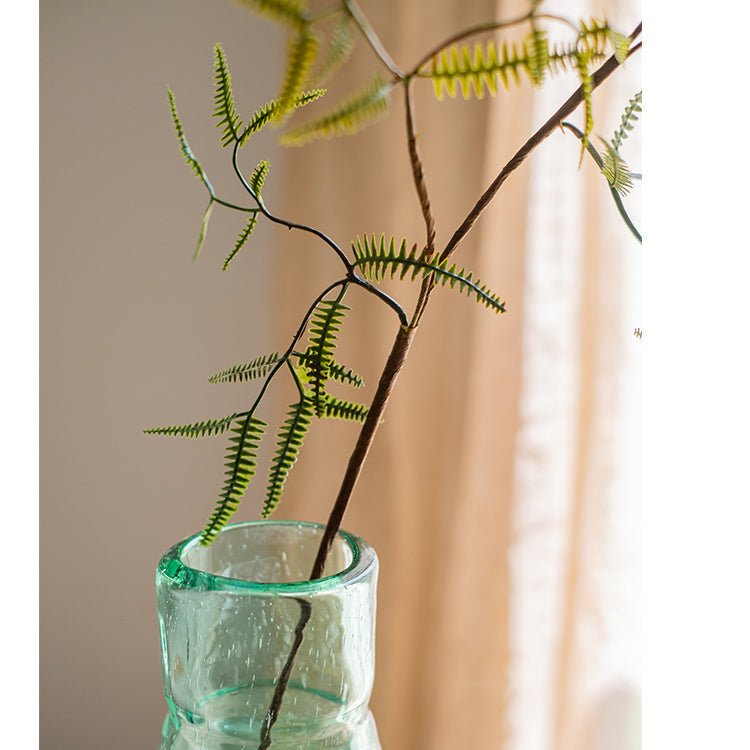 Artificial Faux Forked Fern Stem