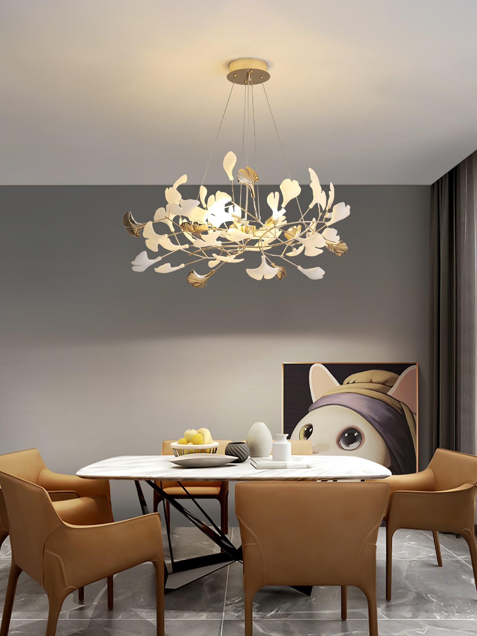 Gingko Chandelier R