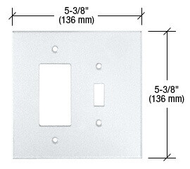 CRL PMP206 Clear Designer and Toggle Combo Acrylic...