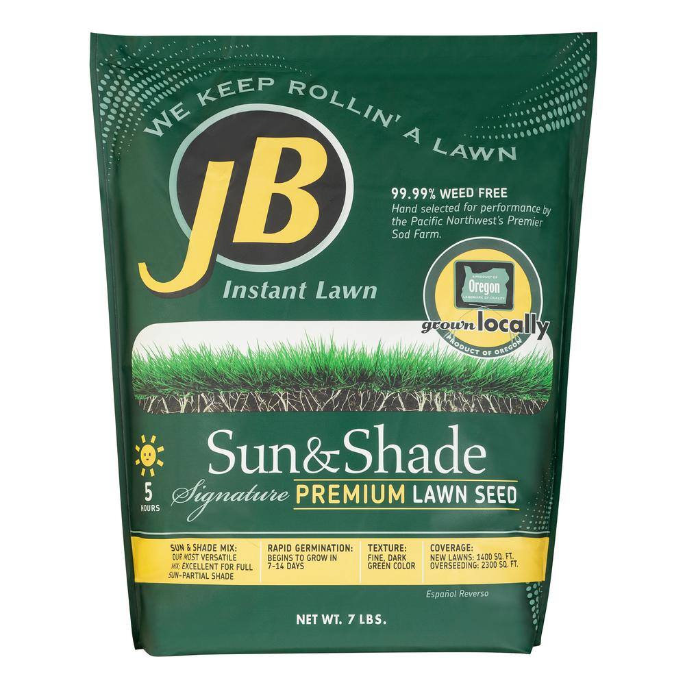 JB 7 lbs. Sun and Shade Grass Seed SHADE7