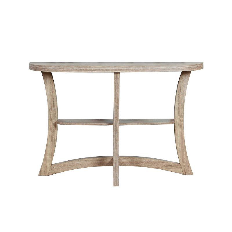 Monarch Curved Hall Console Table