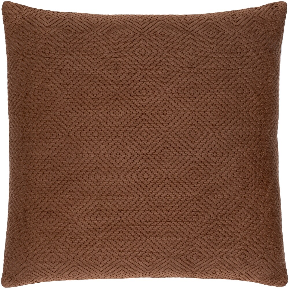 Artistic Weavers Cleghorn Hand Woven Geometric Solid Throw Pillow