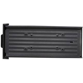 Architectural Mailboxes Arlington Textured Black Large Steel Post Mount Mailbox AR15B0AM