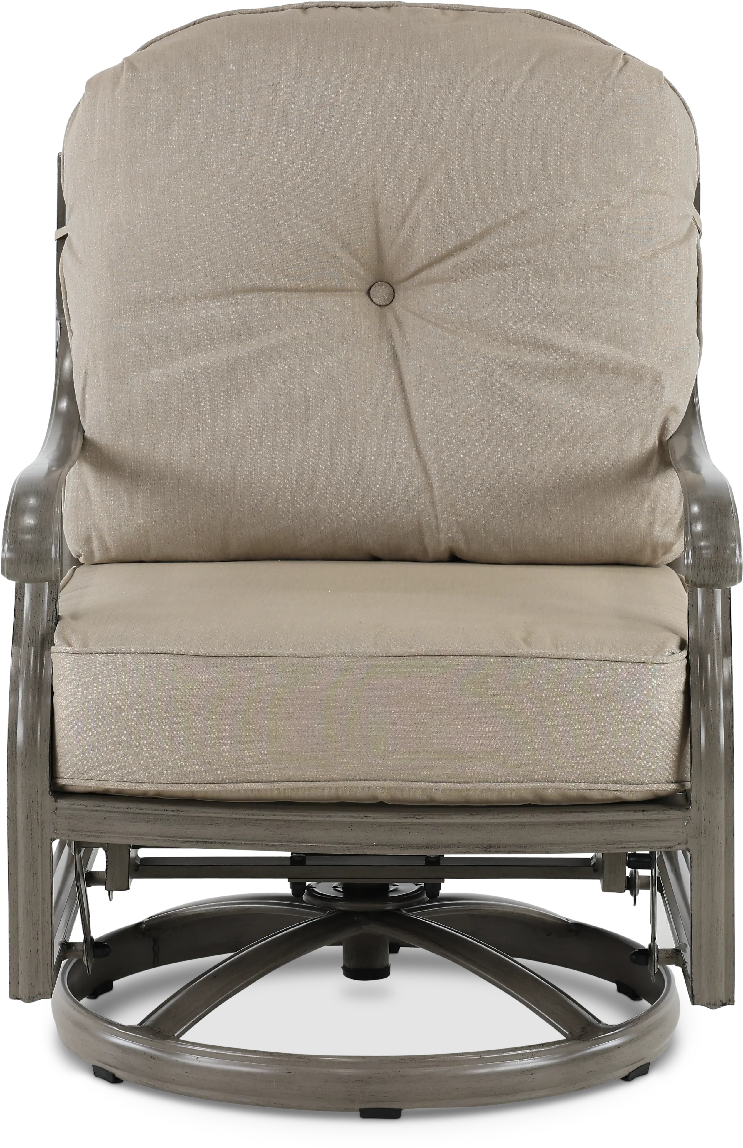 Macan High Back Patio Dining Swivel Rocker