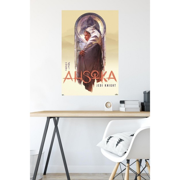 Trends International Star Wars Ahsoka Jedi Knight Unframed Wall Poster Prints