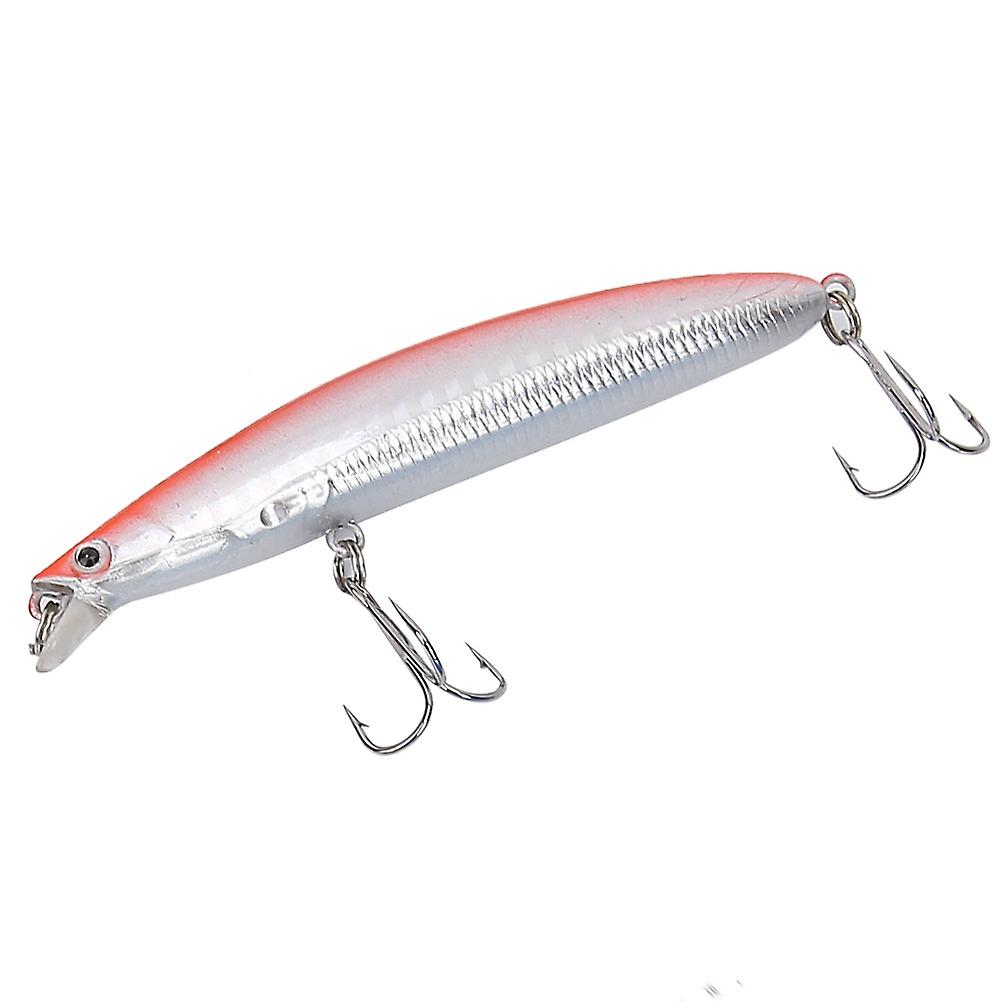 Heng Jia 9.5cm Lures Hard Bait Artificial Baits Fishing Minnow Wobblers For Fishing (e)