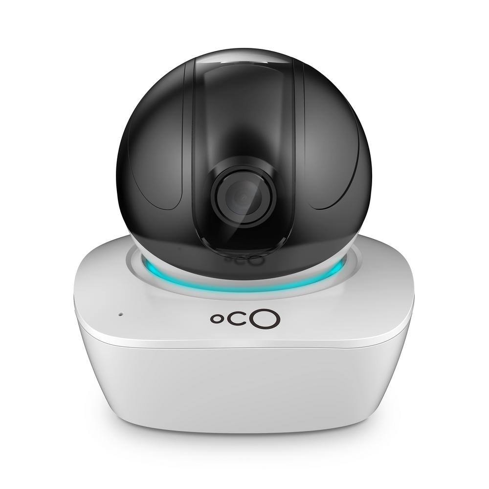 Oco Wireless Connection Indoor Video Surveillance Security Camera with Local and Cloud Storage and Remote Viewing Motion