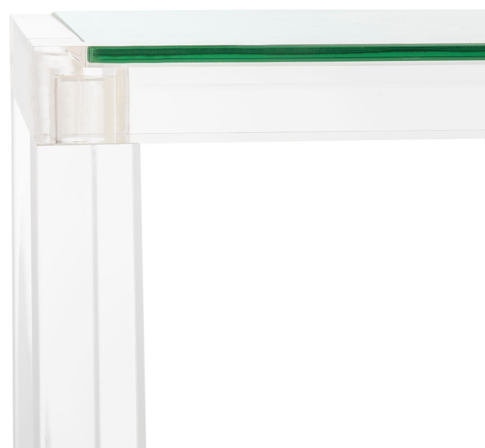 Safavieh Couture Benji Acrylic Console Table   Contemporary   Console Tables   by Safavieh  Houzz