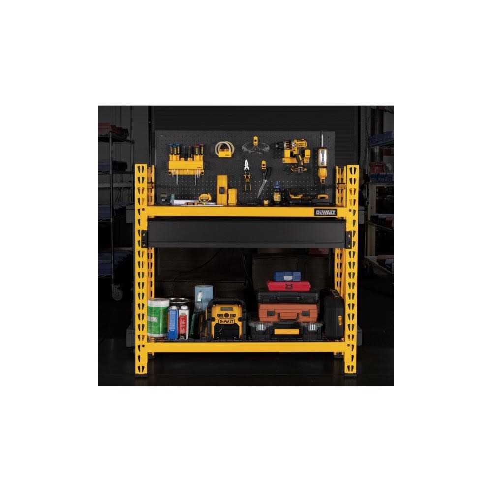 DEWALT Work Station Kit 2-Shelf Industrial Storage Rack DXST3000WB from DEWALT