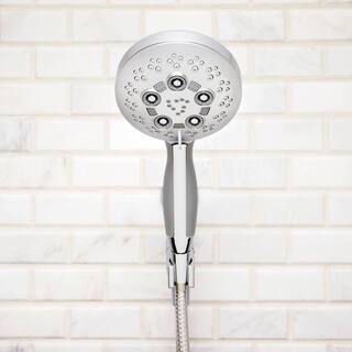 Speakman 5-Spray 4.5 in. Single Wall Mount Handheld Adjustable Shower Head in Polished Chrome VS-1240