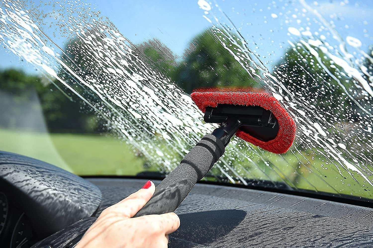 Telescopic Clean Brush Car Internal Windscreen Cleaner