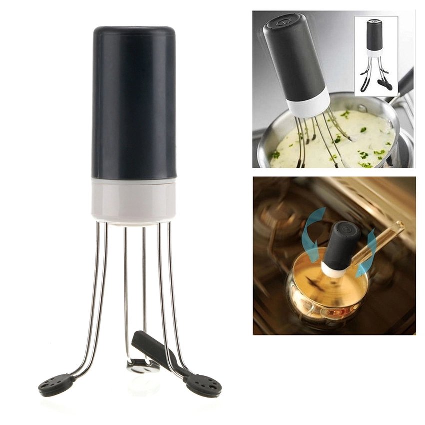 Stir Crazy Automatic Hands Free Sauce Sauces Soup Stirrer Electric Blender Mixer