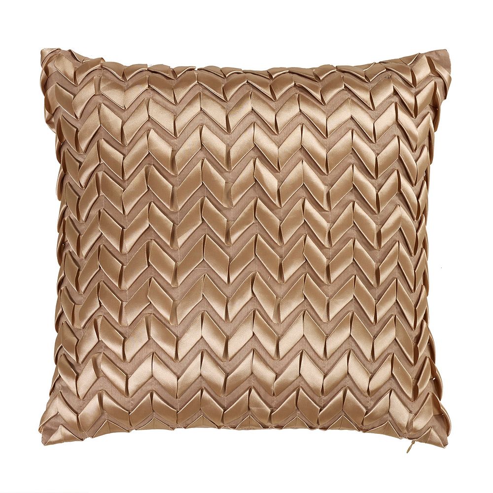 Donna Sharp Texas Brown Ribbon Throw Pillow