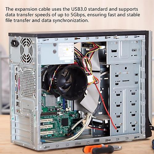 Motherboard USB Splitter，Support 5Gbps 2 Port Internal Header Adapter - Computer Interconnects for C