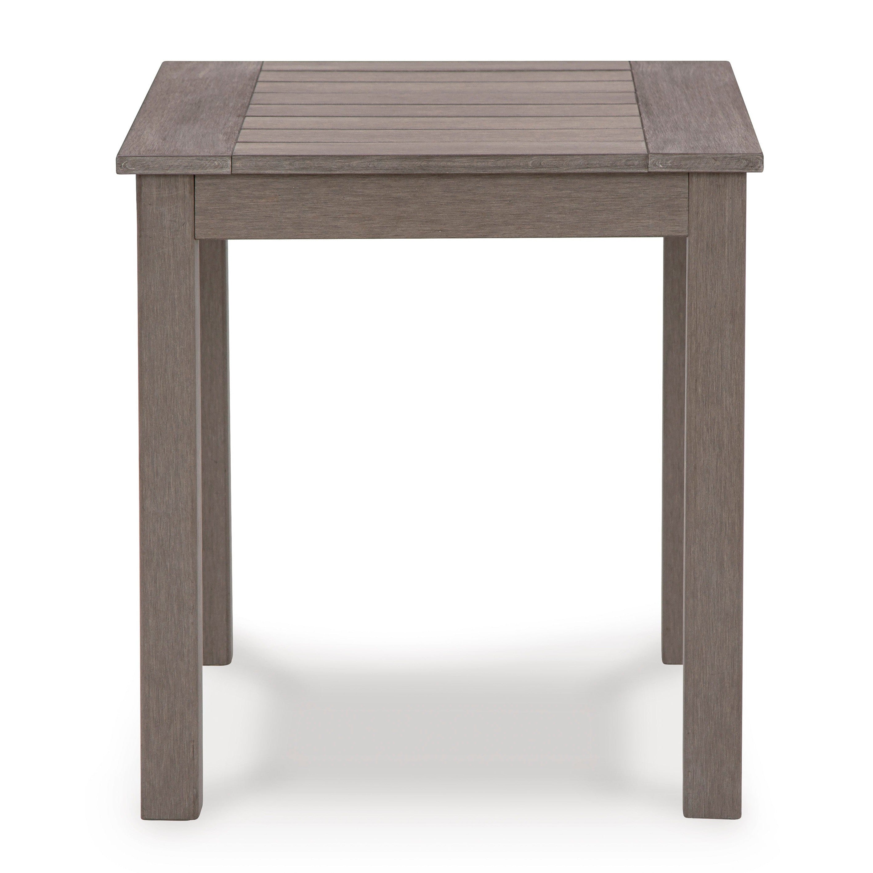 Poly Teak Taupe Side Table