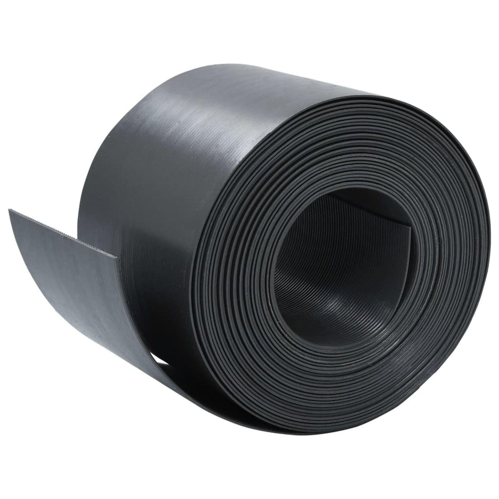 Garden Edging Black 393.7" 5.9" PE