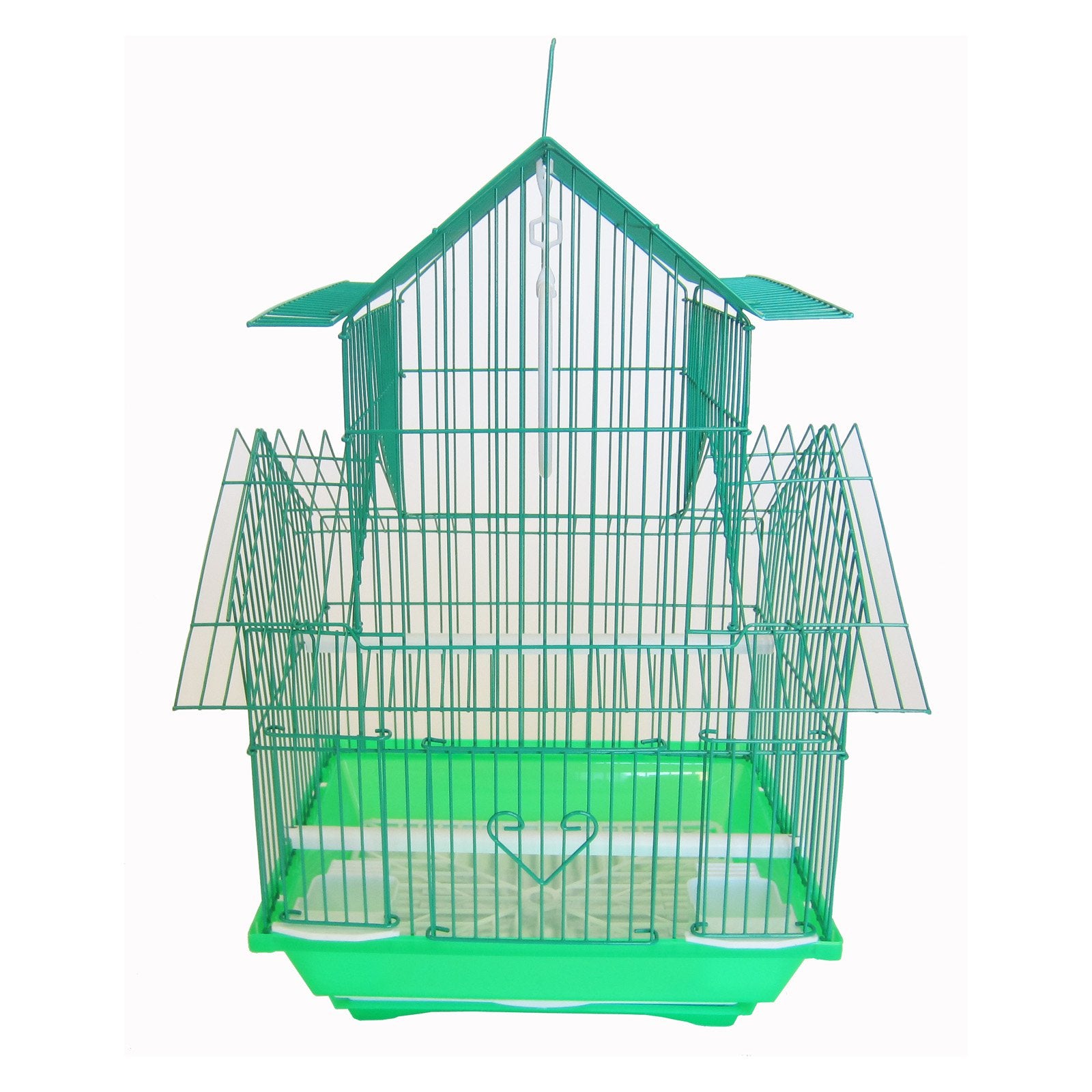 YML A1144BLU Pagoda Top Cage， Small