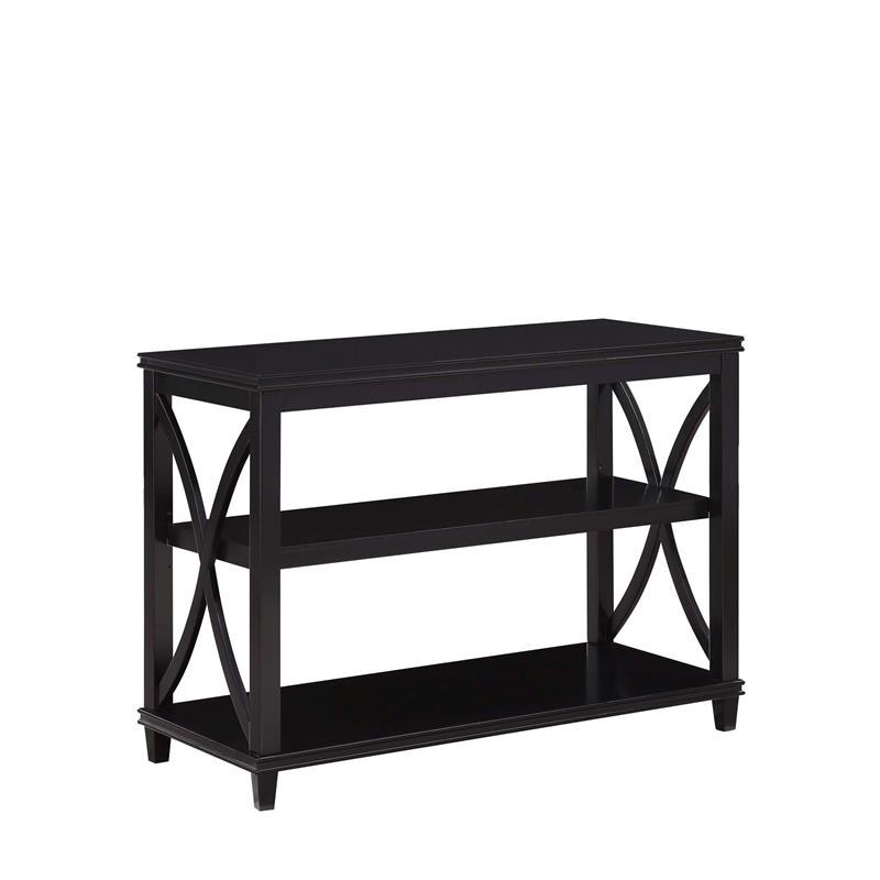 Convenience Concepts 602099BL Florence Console Table， Black