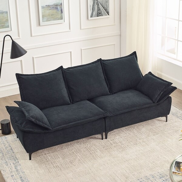 3Seater Sofa with Two Pillows