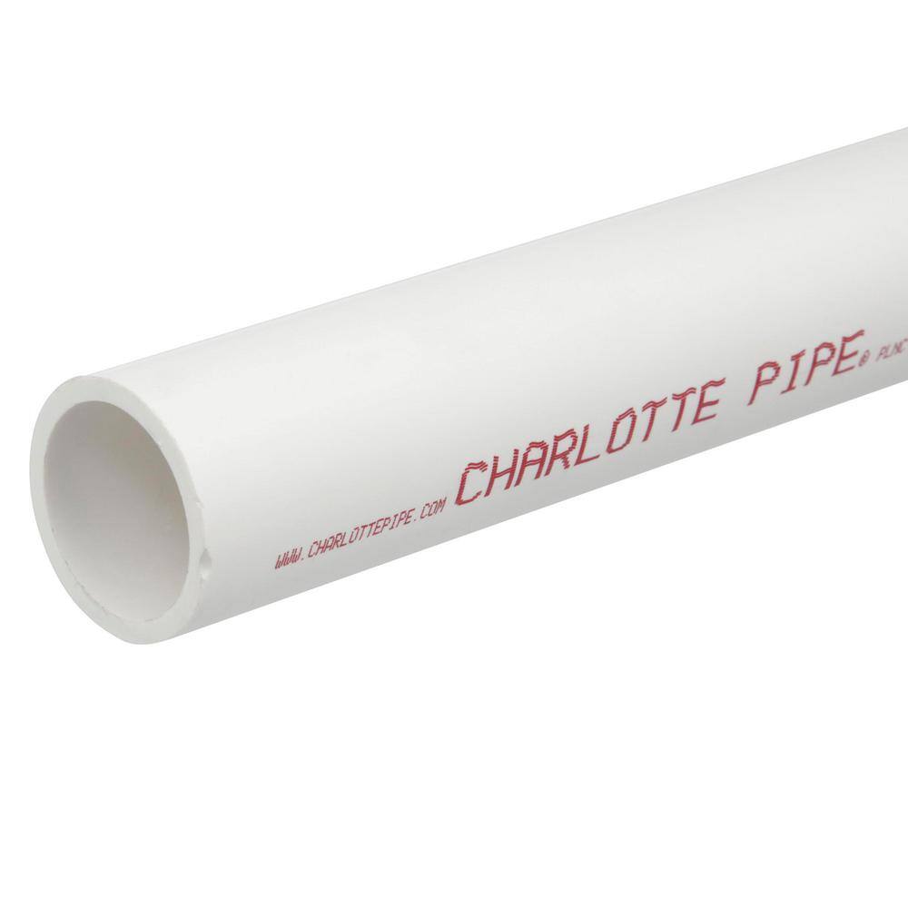 Charlotte Pipe 1-14 in. x 2 ft. PVC DWV Sch. 40 Pipe PVC 07100  0200