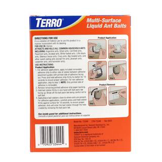 TERRO Indoor Multi-Surface Liquid Ant Killer Baits (4-Count) T334B