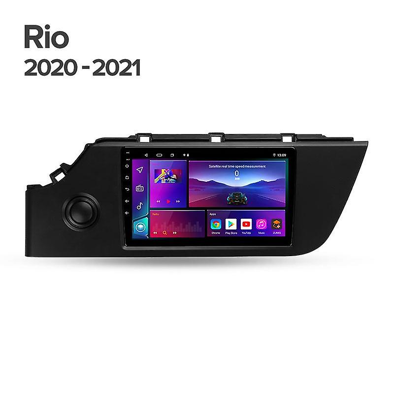 For Kia Rio 4 IV FB 2020 - 2022 Car Radio Multimedia Video Player Navigation GPS Android 2 din DVD