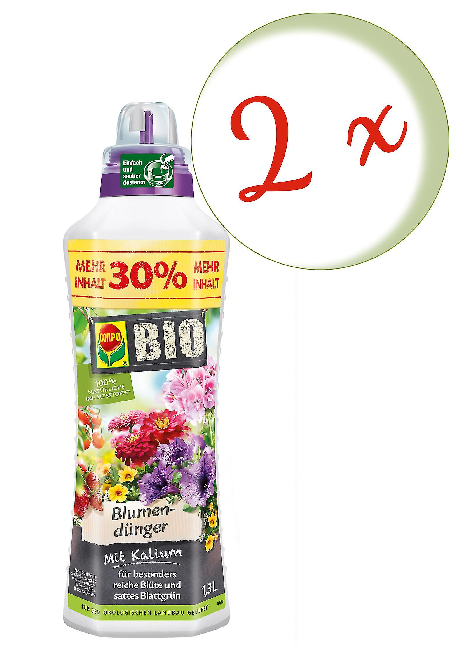 2 x COMPO BIO Blumend??nger， 1，3 Liter