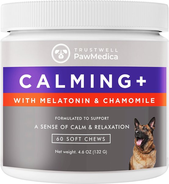 PawMedica Calming+ Soft Chew Calming Supplement for Dogs