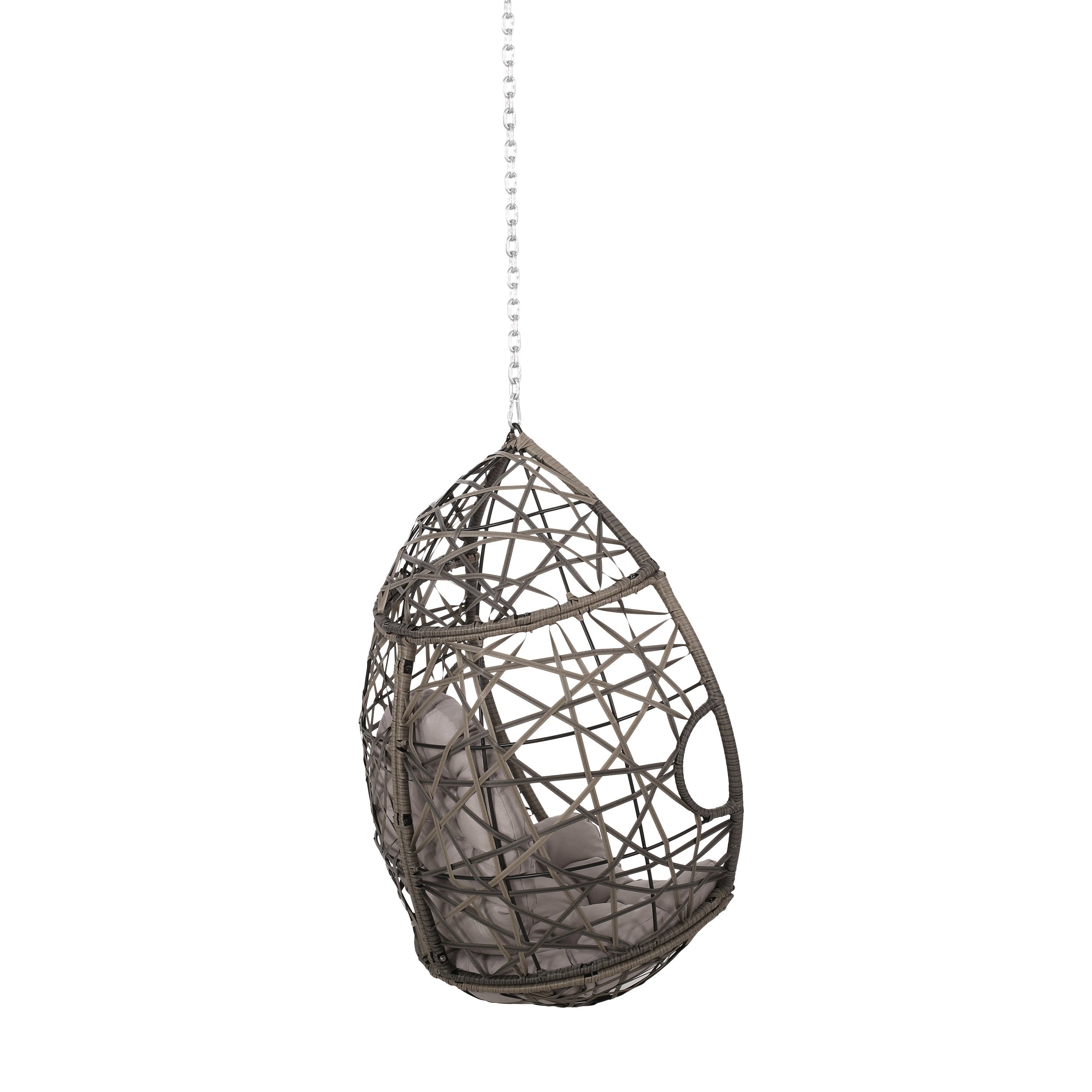 Layden Indoor/Outdoor Wicker Hanging Egg / Teardrop Chair (NO STAND)