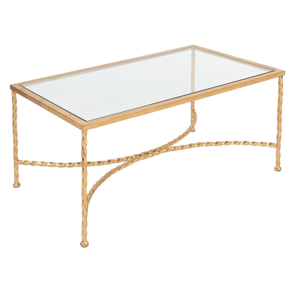 SAFAVIEH Couture Matilda Glass Coffee Table   40\