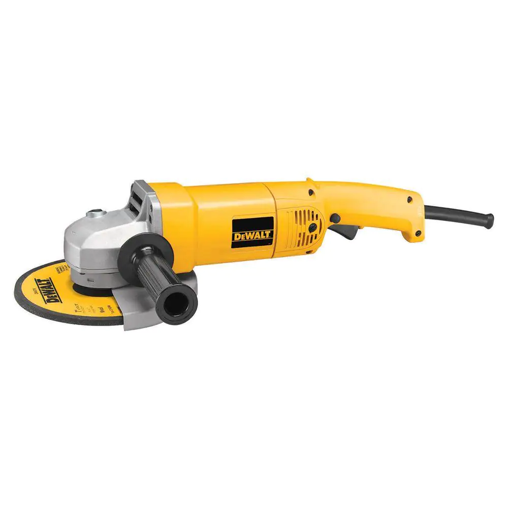 DEWALT DW840 13 Amp 7 in. 8，000 RPM Medium Angle Grinder