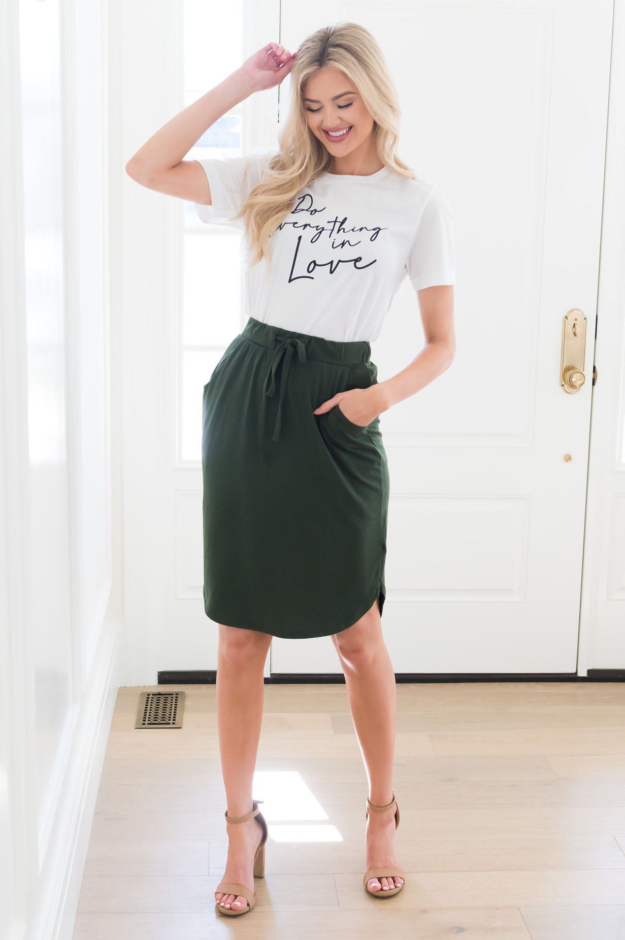 Simple Living Modest Skirt