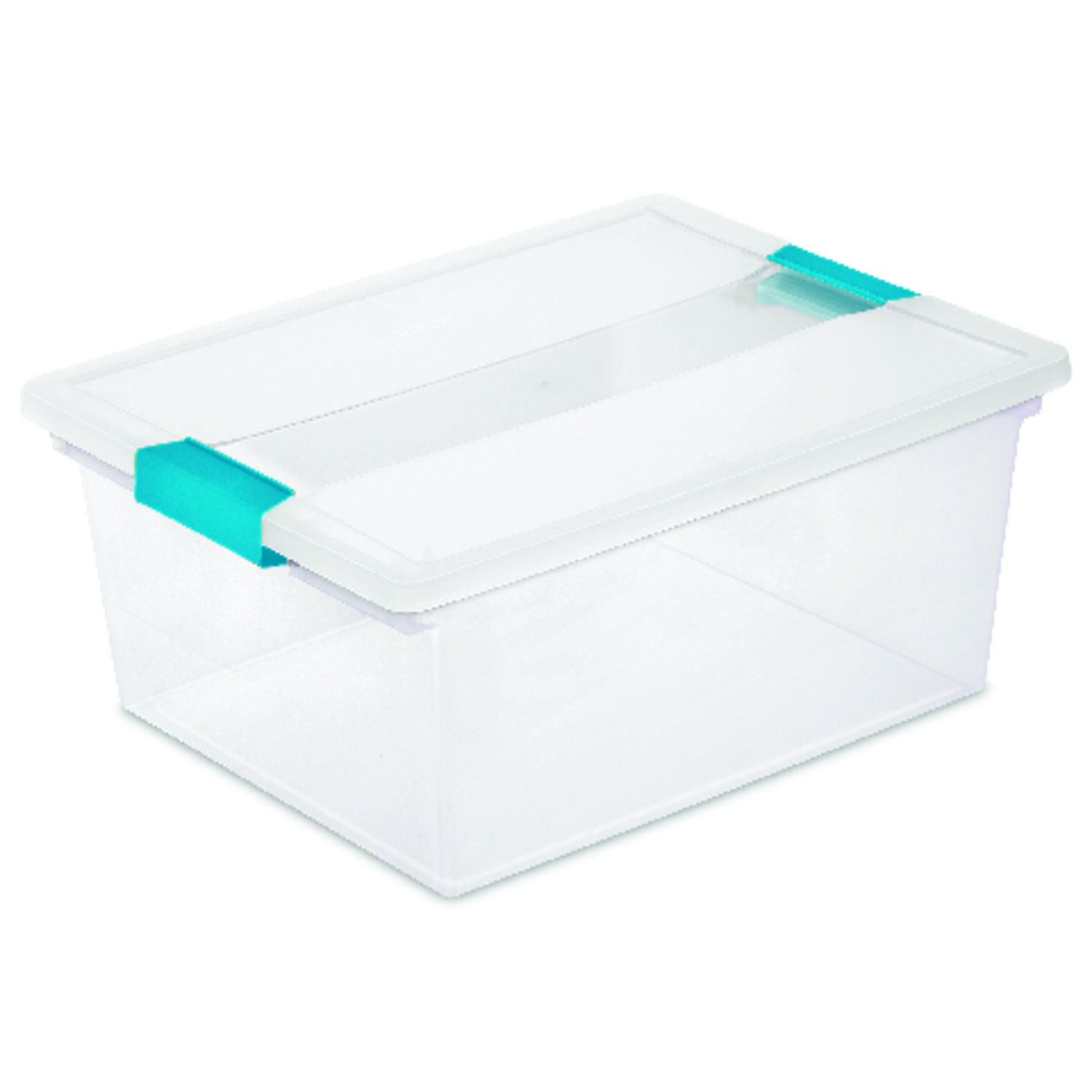 Sterilite 2.4 cu ft Assorted Clip Storage Box 6.25 in. H X 11 in. W X 14 in. D Stackable