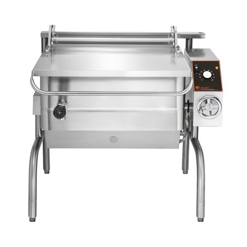 Groen BPM-40E - 40 Gallon Tilting Skillet， 480V/3PH， Manual Tilt