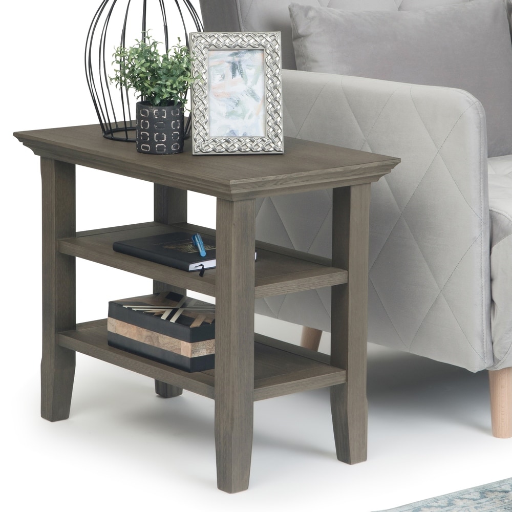 WYNDENHALL Normandy Wood Side Table   14 Inches wide