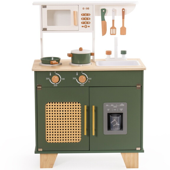 Bohemian style Vintage Green Kitchen Playset  Wond...