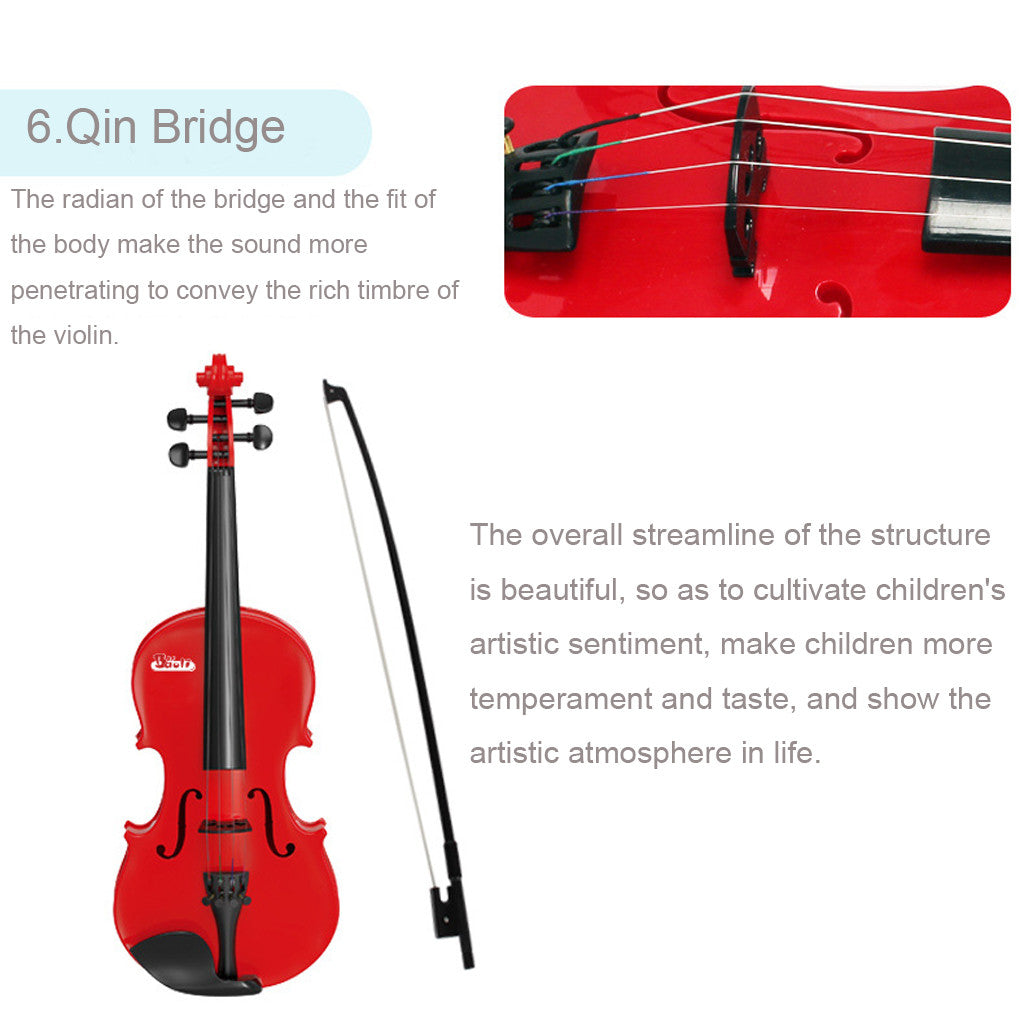 Education Toy Beginner Classical Violin Guitar Educational Musical Instrument Toy for Kids