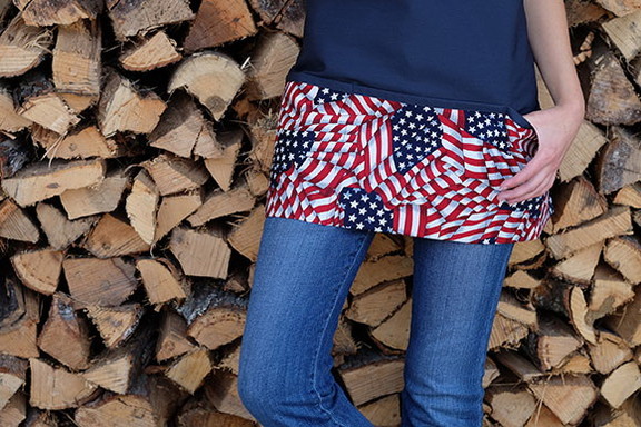 DayStar FG100 American Flag Three Pocket Waist Apr...