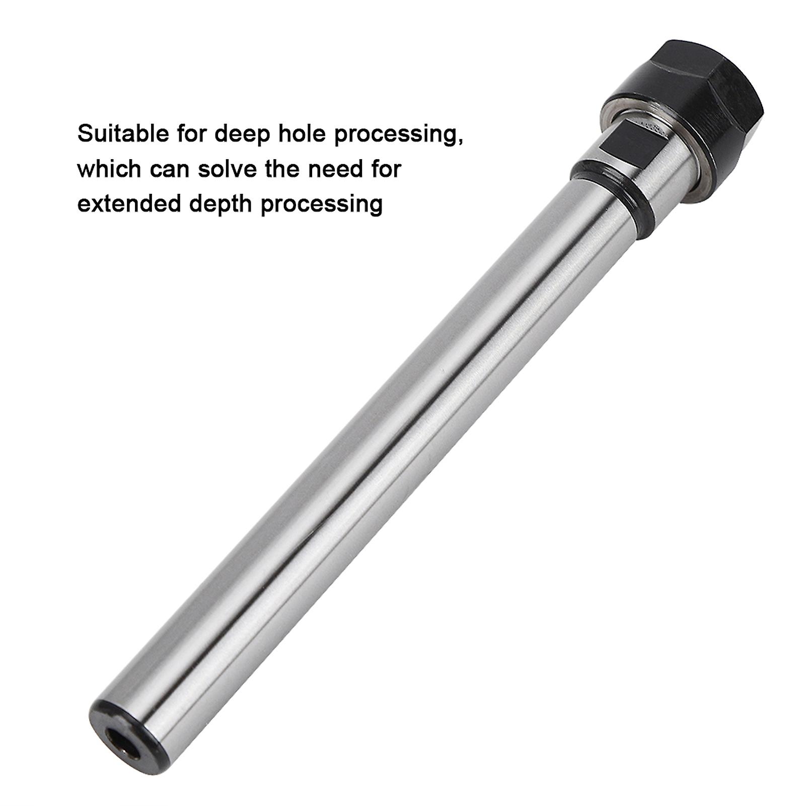 Collet Chuck Holder Chrome Molybdenum Alloy Steel Straight Extension Rod Er11a-100l(c12 )