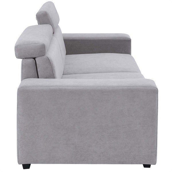 2-Seater Sectional Sofa Couch Loveseat with Multi-Angle Adjustable Headrest