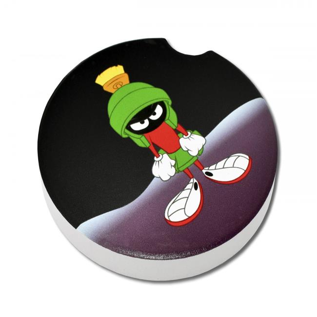 Looney Tunes 833247 Looney Tunes Marvin the Martian Character Absorbent Car Coasters