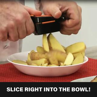 As Seen on TV Nutri Chopper 5-in-1 Compact Portable Handheld Kitchen Slicer with Storage Container 2705MO-HD