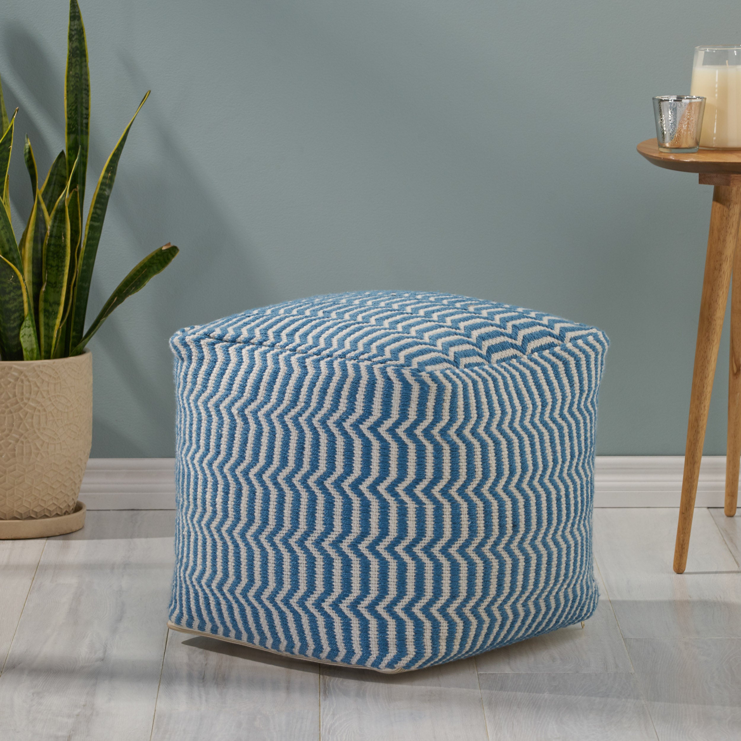 Callade Boho Yarn Pouf