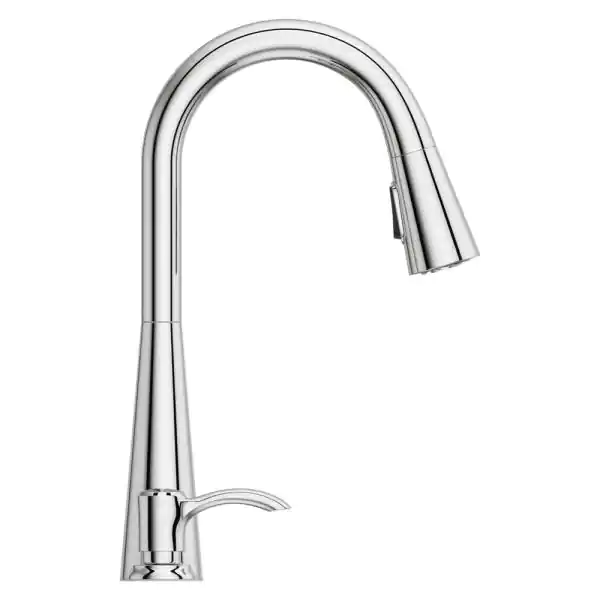 Pfister Barulli Single Handle Pull Down Sprayer Kitchen Faucet with Deckplate Included