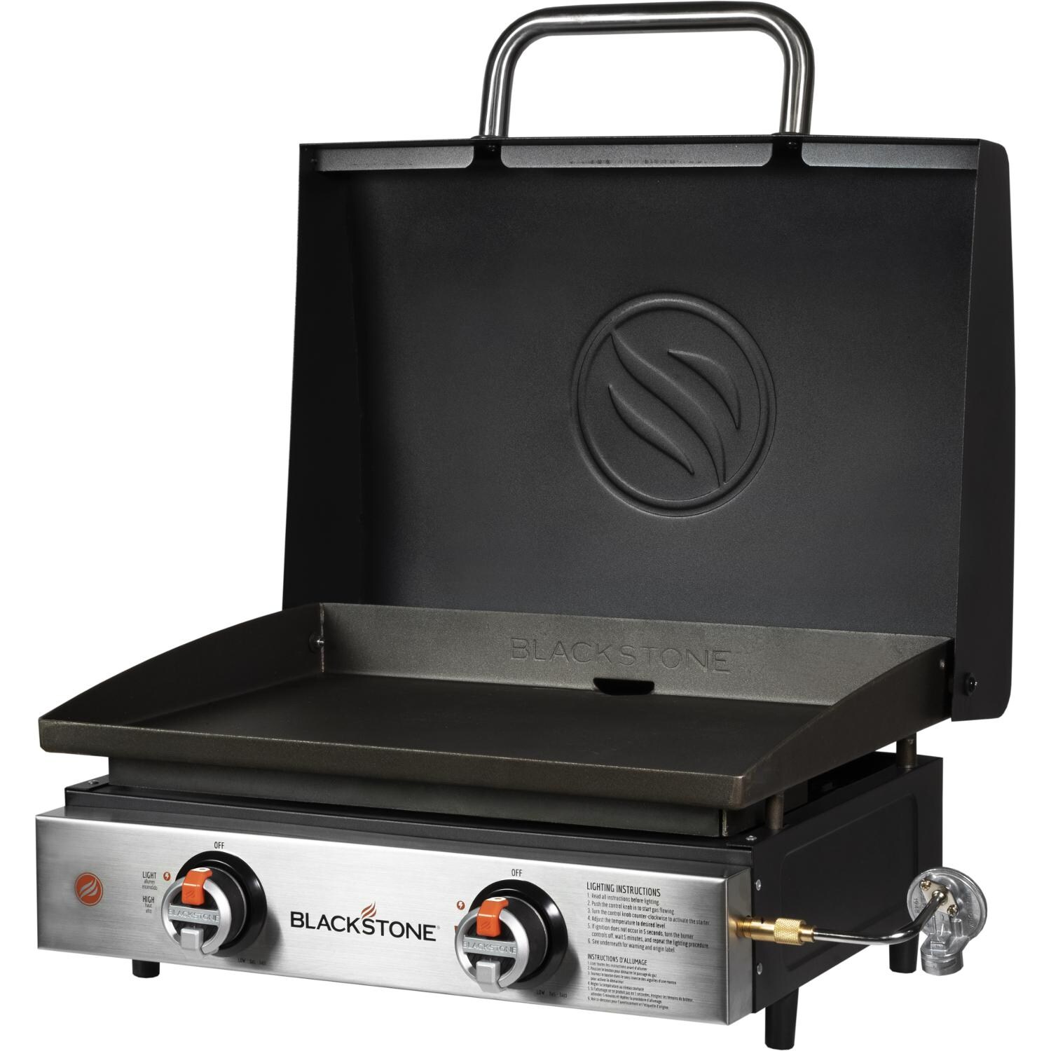 Blackstone 22-in Tabletop Griddle w/ Hood