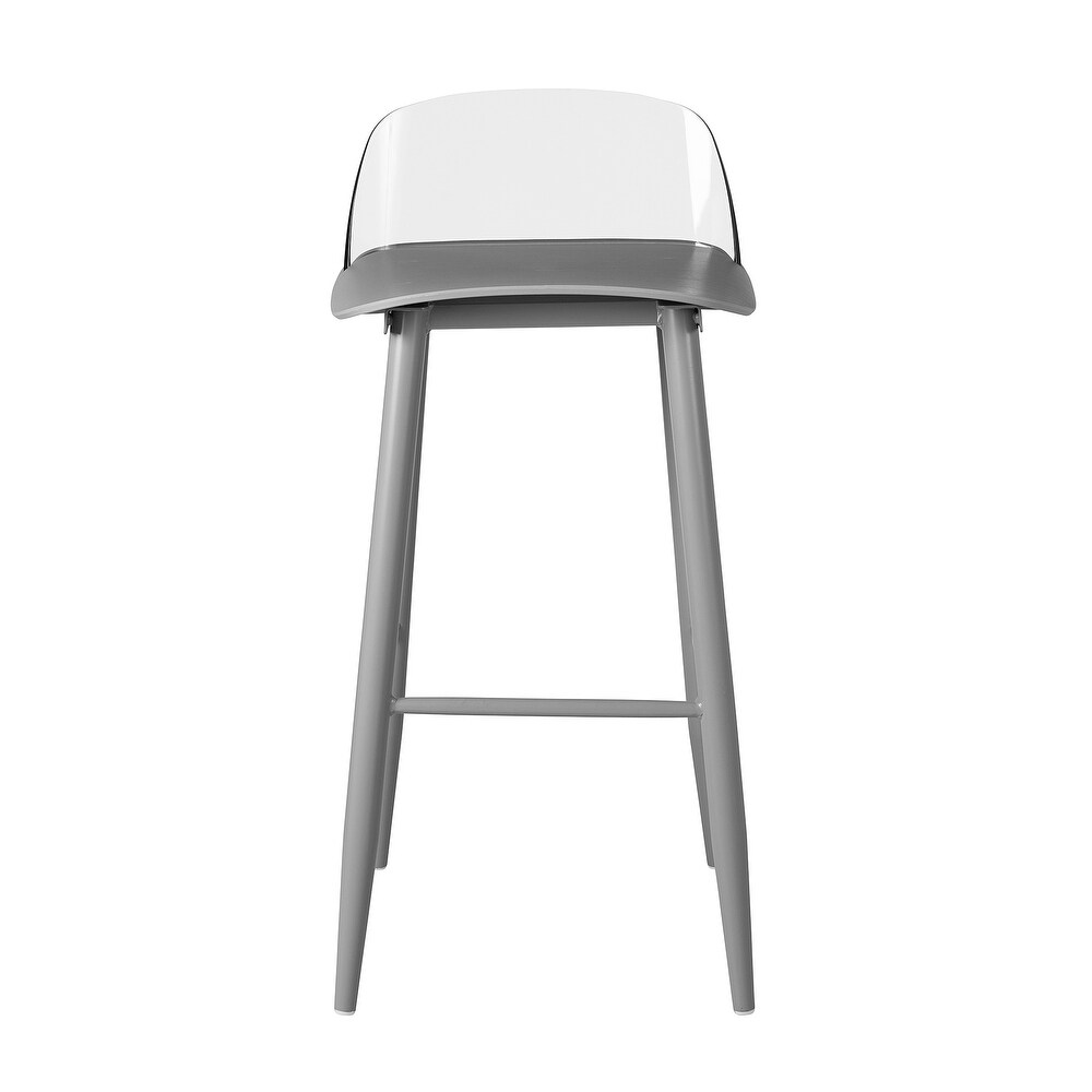 SoCo Bar Stool in Grey