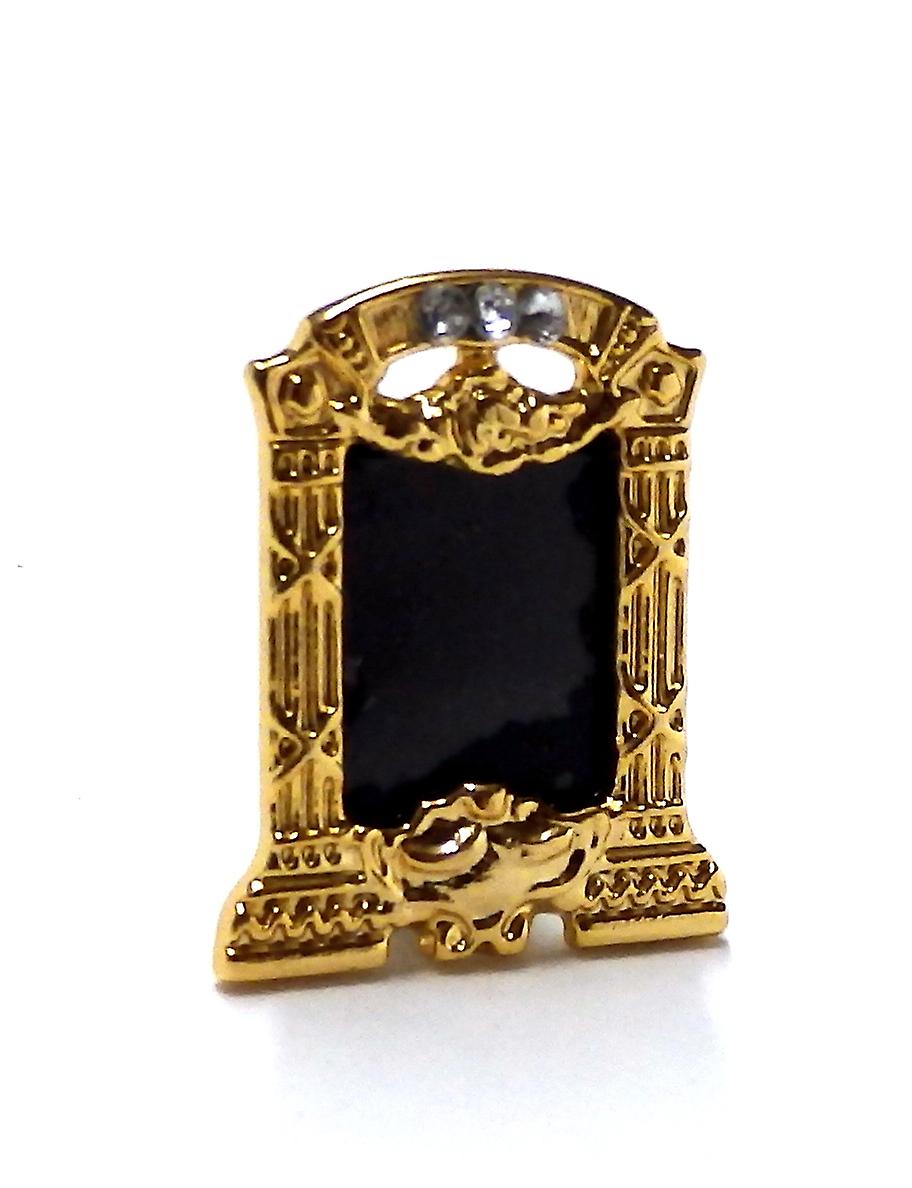 Dolls House Empty Antique Gold Photo Picture Frame Miniature 1:12