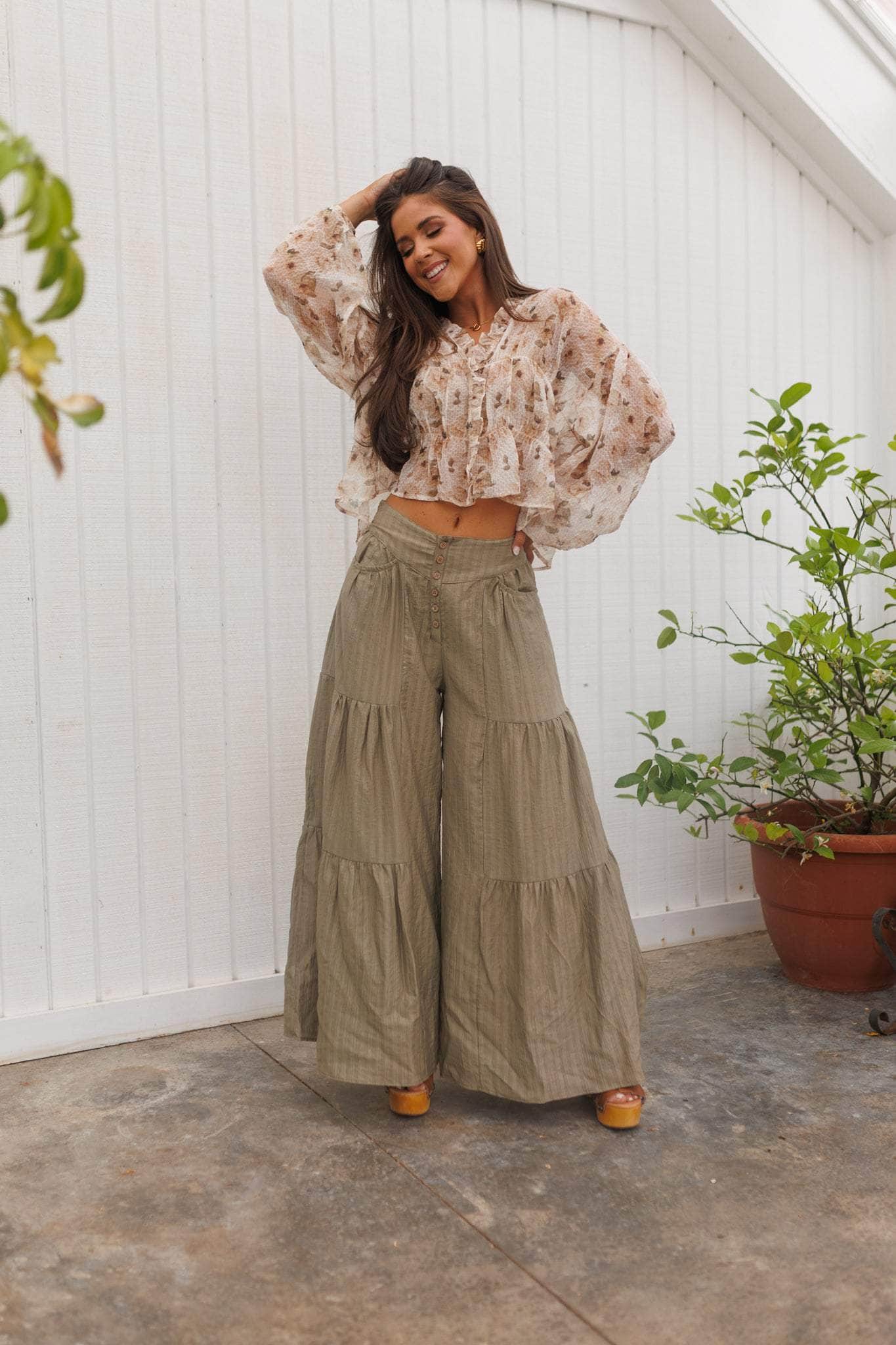 Willow Breeze Wide Leg Pant